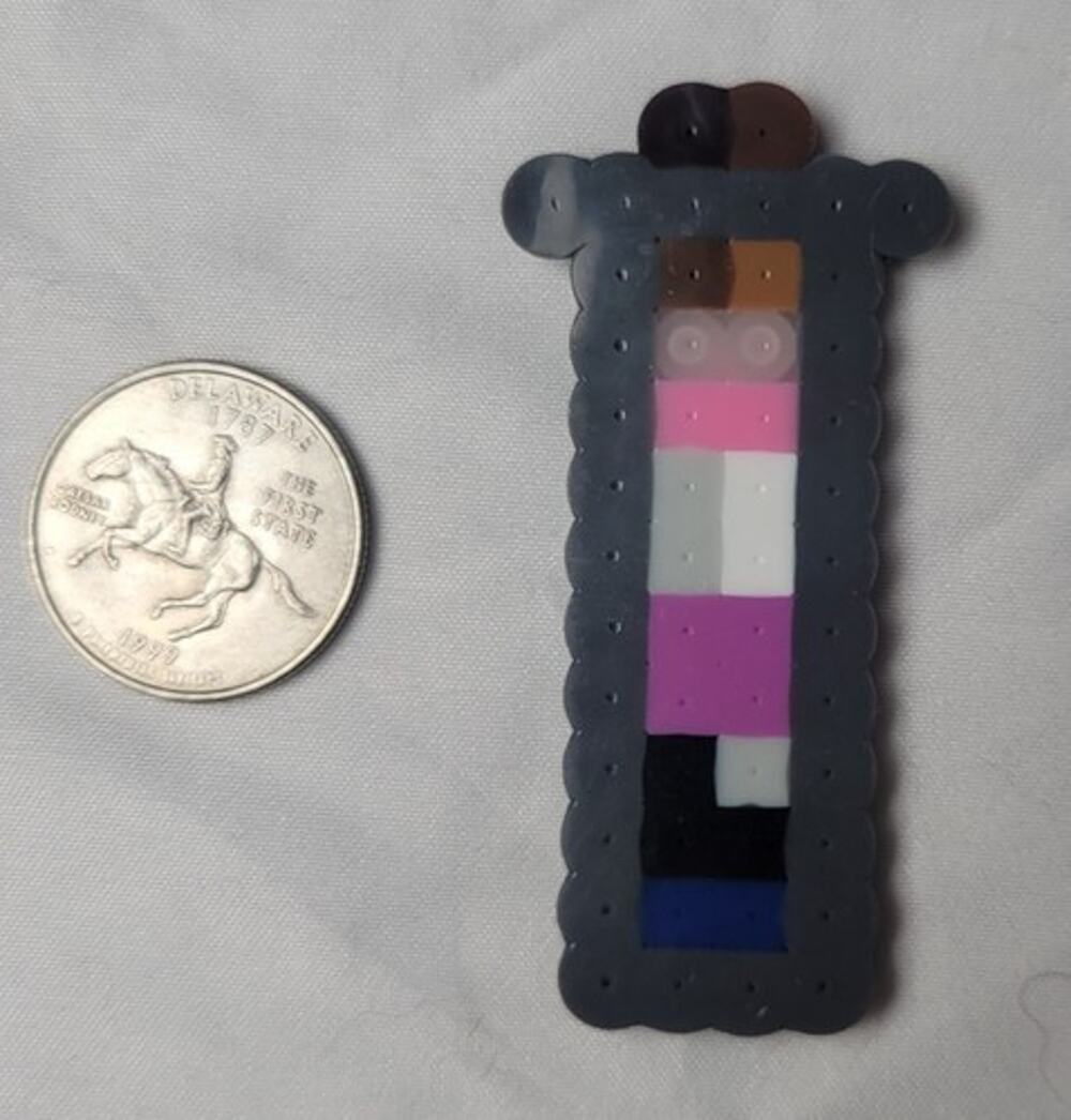 Genderfluid LGBT Potion Perler Pixel Art